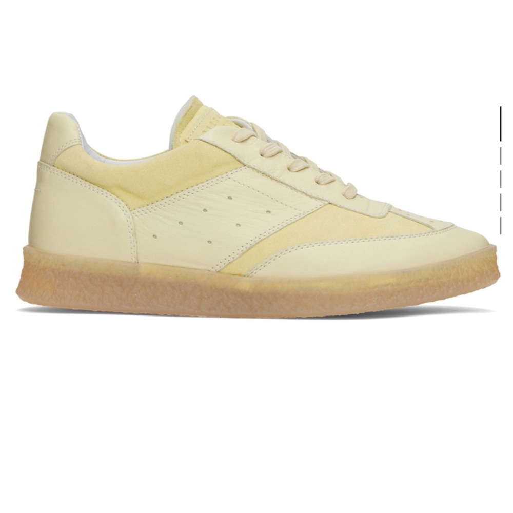 MM6 Maison Martin Margiela Yellow Sneakers